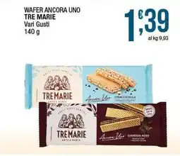 Sidis Wafer ancora uno TRE MARIE offerta