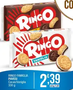Sidis Ringo famiglia pavesi cacao/vaniglia offerta