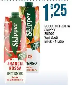 Sidis Succo di frutta skipper ZUEGG offerta
