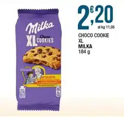 Sidis Choco cookie xl MILKA offerta