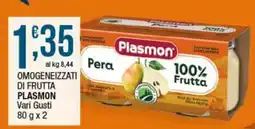Sidis Omogeneizzati di frutta PLASMON offerta