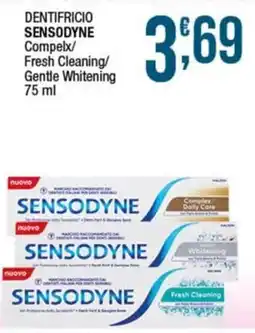 Sidis Dentifricio sensodyne compelx/ fresh cleaning/ gentle whitening offerta