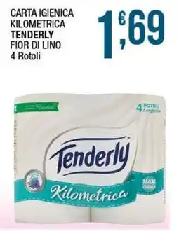 Sidis Carta igienica kilometrica tenderly fior di lino offerta