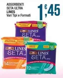 Sidis Assorbenti seta ultra LINES offerta