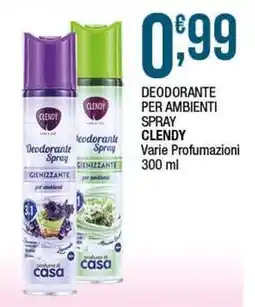 Sidis Deodorante per ambienti spray CLENDY offerta