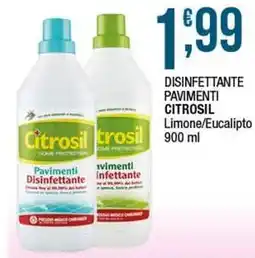 Sidis Disinfettante pavimenti CITROSIL offerta