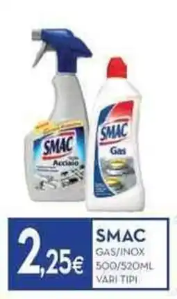 Proshop Smac gas/inox offerta