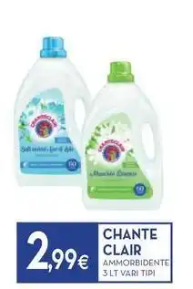 Chante clair ammorbidente