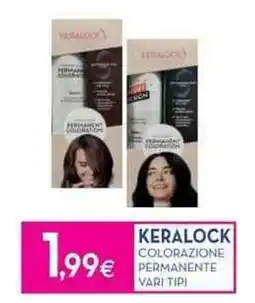 Proshop Keralock colorazione permanente offerta