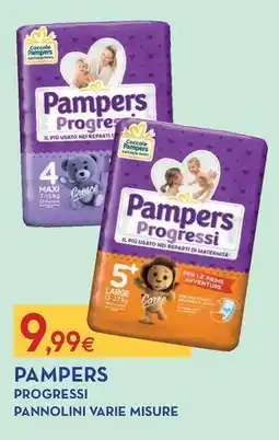 Proshop Pampers progressi pannolini offerta