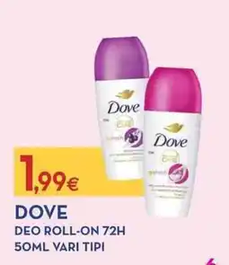 Proshop Dove deo roll-on 72h offerta