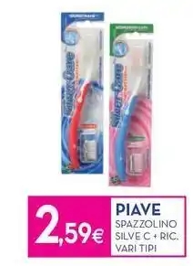 Proshop Piave spazzolino silve c + ric offerta