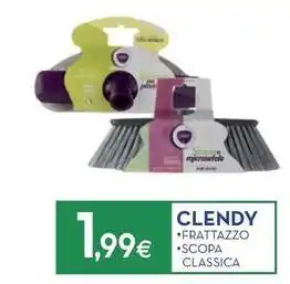 Clendy frattazzo, scopa classica