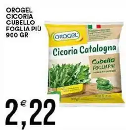 Vantaggio Cash&Carry Orogel cicoria cubello foglia più offerta