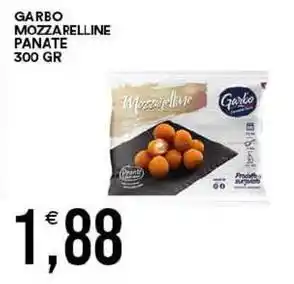 Vantaggio Cash&Carry Garbo mozzarelline panate offerta