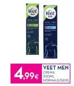 Proshop Veet men crema normale/sens offerta