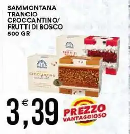 Vantaggio Cash&Carry Sammontana trancio croccantino/ frutti di bosco offerta
