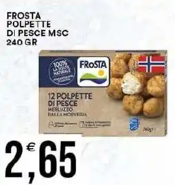 Vantaggio Cash&Carry Frosta polpette di pesce msc offerta