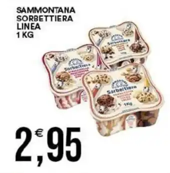 Vantaggio Cash&Carry Sammontana sorbettiera linea offerta