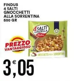Vantaggio Cash&Carry Findus 4 salti gnocchetti alla sorrentina offerta