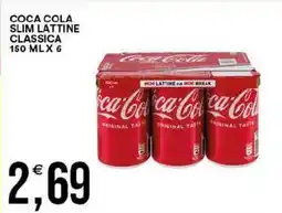 Vantaggio Cash&Carry Coca cola slim lattine classica offerta