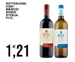 Vantaggio Cash&Carry Bottebuona vino bianco/ rosso d'italia offerta