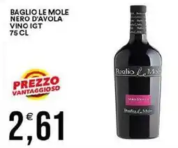 Vantaggio Cash&Carry Baglio le mole nero d'avola vino igt offerta
