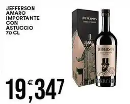 Vantaggio Cash&Carry Jefferson amaro importante con astuccio offerta
