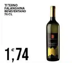 Vantaggio Cash&Carry Titerno falanghina beneventano offerta