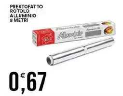 Vantaggio Cash&Carry Prestofatto rotolo alluminio offerta