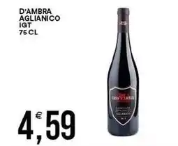 Vantaggio Cash&Carry D'ambra aglianico igt offerta