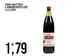 Vantaggio Cash&Carry San matteo lambrusco igt offerta
