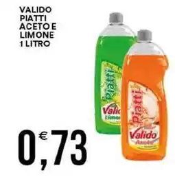 Vantaggio Cash&Carry Valido piatti acetoe limone offerta