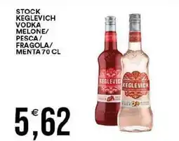 Vantaggio Cash&Carry Stock keglevich vodka melone/ pesca/ fragola/ menta offerta