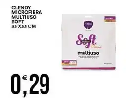 Vantaggio Cash&Carry Clendy microfibra multiuso soft offerta