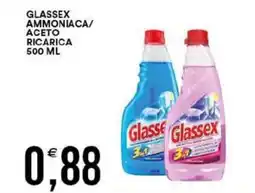 Vantaggio Cash&Carry Glassex ammoniaca/ aceto ricarica offerta