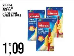 Vantaggio Cash&Carry Vileda guanti super universal offerta