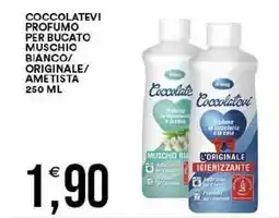 Vantaggio Cash&Carry Coccolatevi profumo per bucato muschio bianco/ originale/ ametista offerta