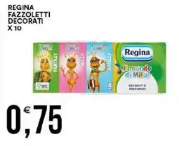 Vantaggio Cash&Carry Regina fazzoletti decorati x 10 offerta