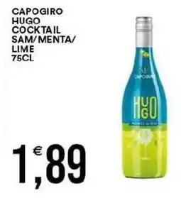 Vantaggio Cash&Carry Capogiro hugo cocktail sam/menta/ lime offerta