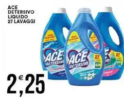 Vantaggio Cash&Carry Ace detersivo liquido offerta