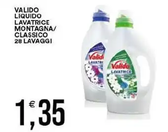 Vantaggio Cash&Carry Valido liquido lavatrice montagna/ classico offerta