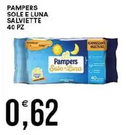 Vantaggio Cash&Carry Pampers sole e luna salviette offerta