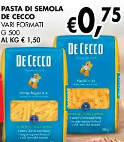 èccoMI Pasta di semola DE CECCO offerta