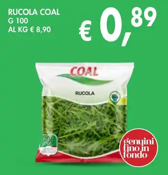 èccoMI Rucola COAL offerta