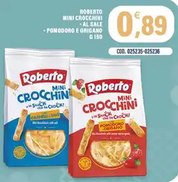 Adhoc Roberto mini crocchini al sale pomodoro e origano offerta