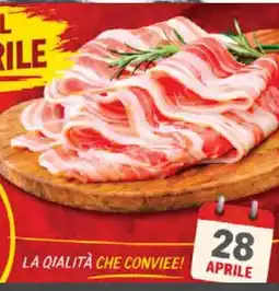 èccoMI Pancetta di suino a fette offerta