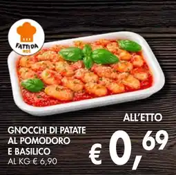 èccoMI Gnocchi di patate al pomodoro e basilico offerta