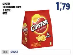 Adhoc Cipster the original chips 6 buste offerta