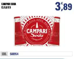 Adhoc Campari soda offerta